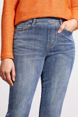 Tribal Audrey Pull-On Flare Jeans- Multiple Colors!