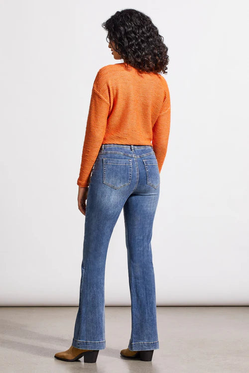 Tribal Audrey Pull-On Flare Jeans- Multiple Colors!