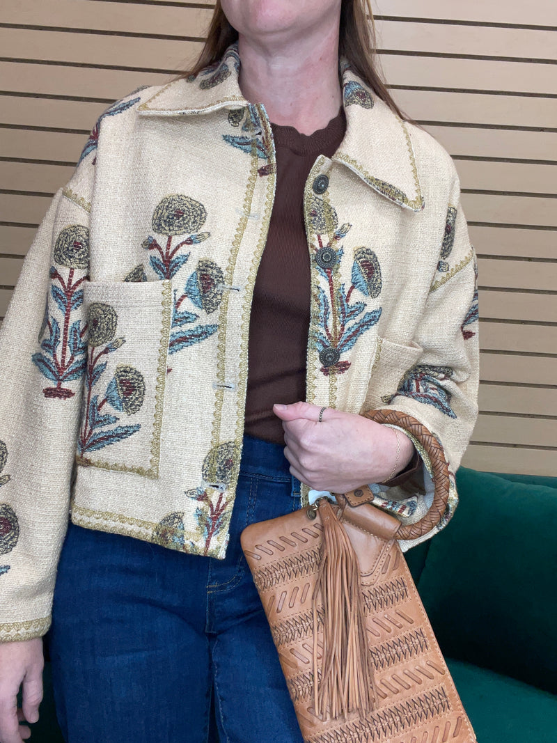 Ivy Jane Block Print Jacket