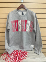Huskers Patchwork Crew