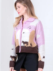 Western Knit Cardigan- 2 Colors!