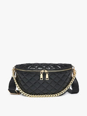 Sylvie Quilted Belt Bag- 3 Colors