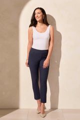 Tribal Flatten It Ankle Pant- Deep Blue
