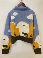 Western Knit Cardigan- 2 Colors!