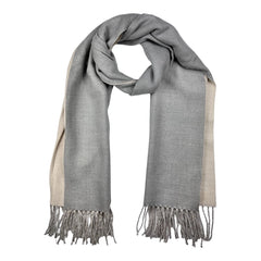 Reversible Two-Tone Scarf- 3 Colors