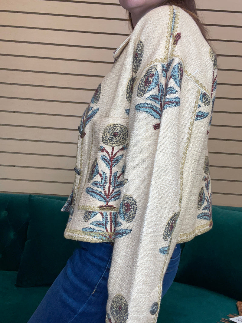 Ivy Jane Block Print Jacket