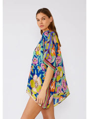 Vibrant Floral Kimono