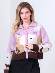 Western Knit Cardigan- 2 Colors!