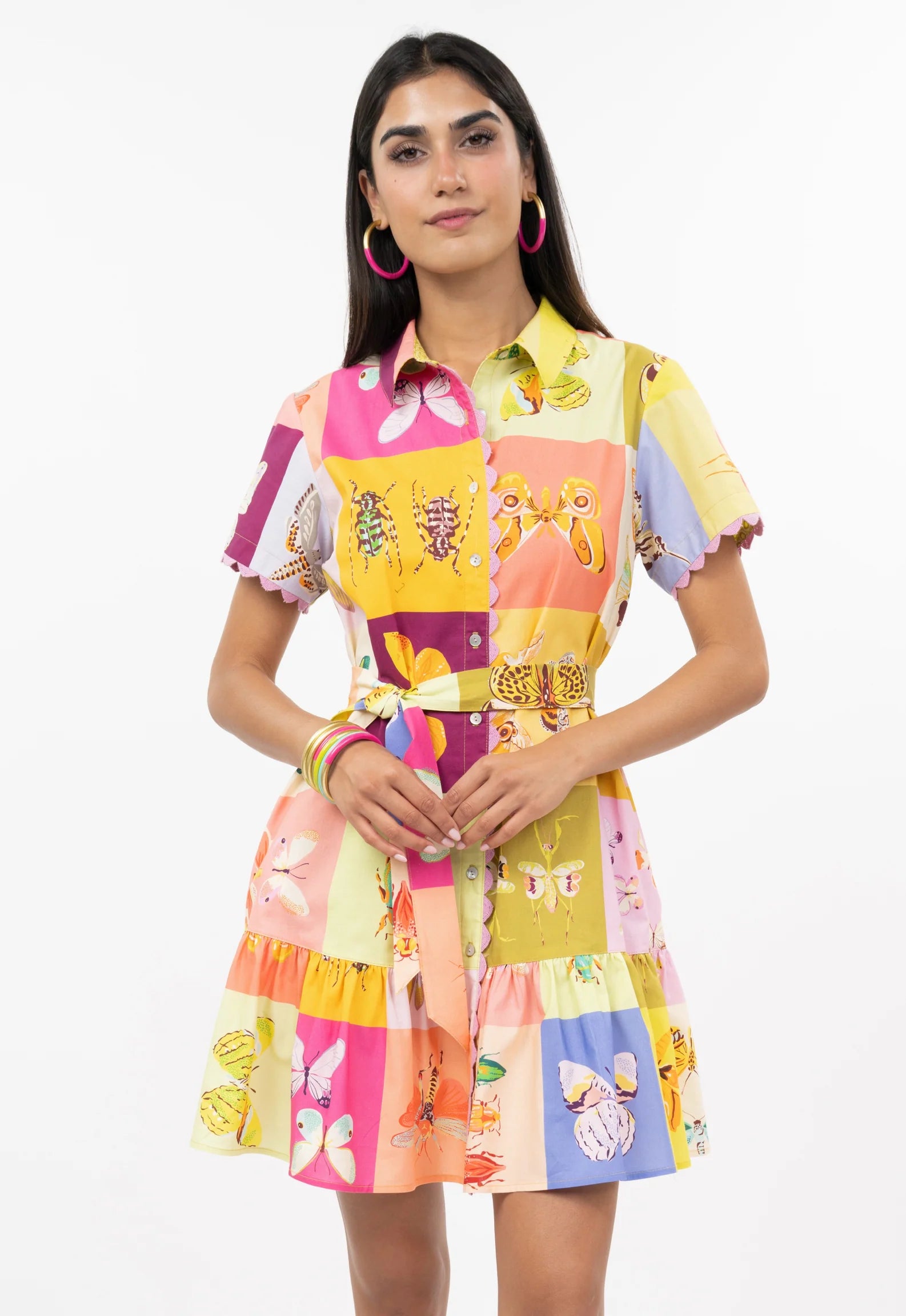 Uncle Frank Butterflies Square Dance Dress