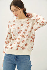 In Bloom Floral Sweater