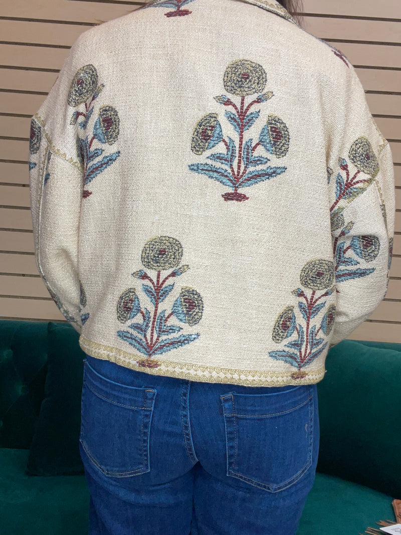 Ivy Jane Block Print Jacket