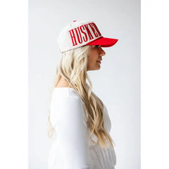 Nebraska Saturday Stretch Canvas Trucker Hat