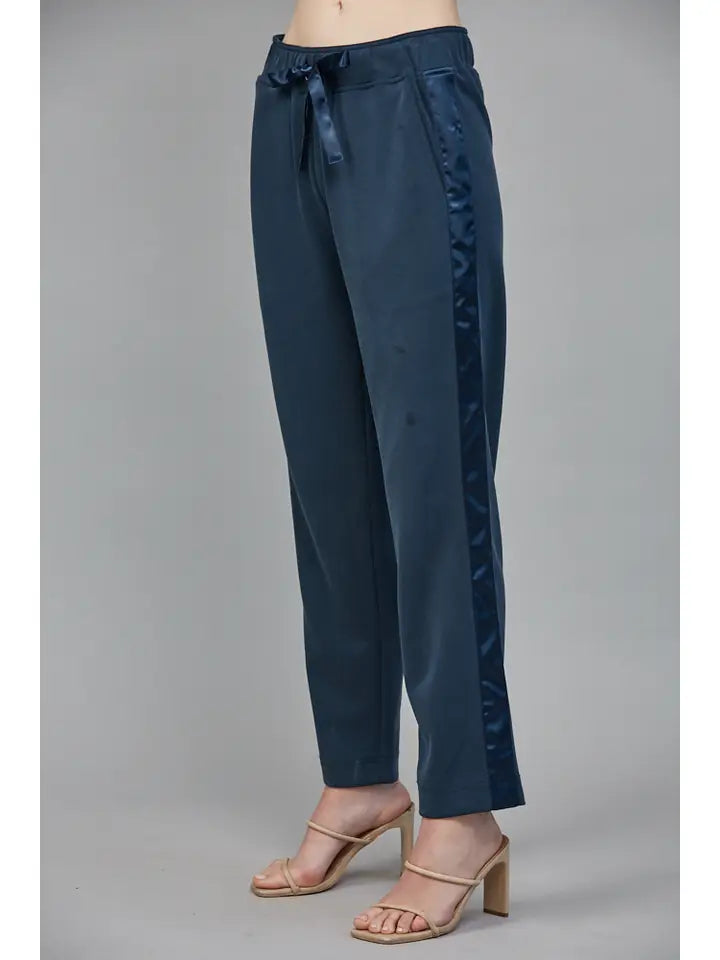 FATE Satin Trim Lounge Pant