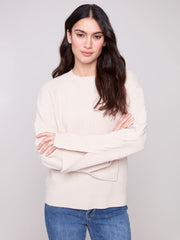 Charlie B. Cable Detail Sweater