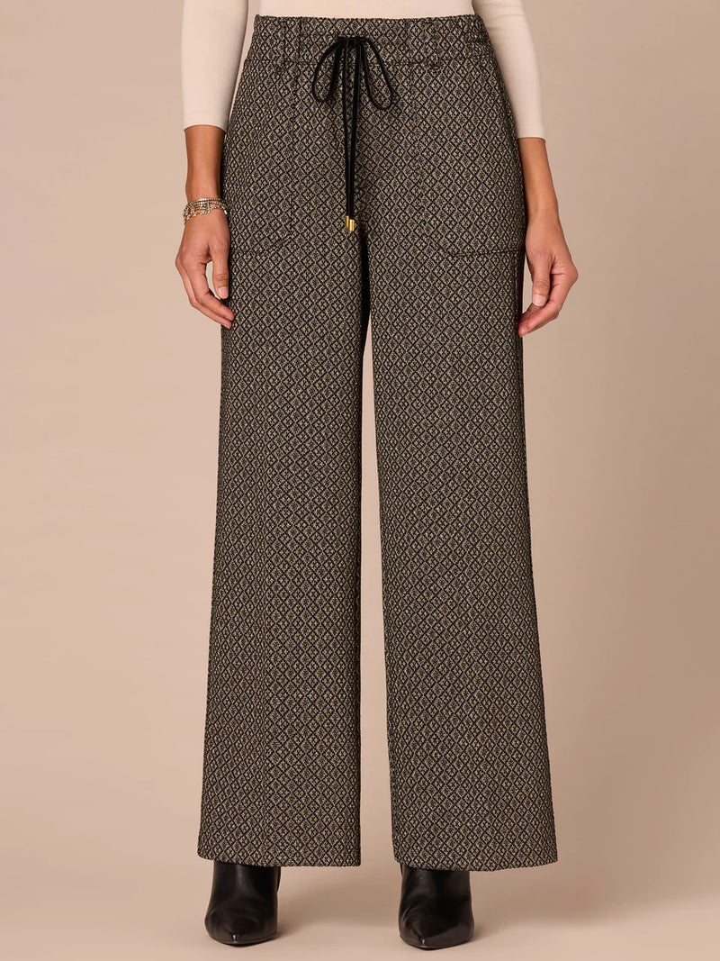Democracy "Ab"leisure Print Wide Leg Pants