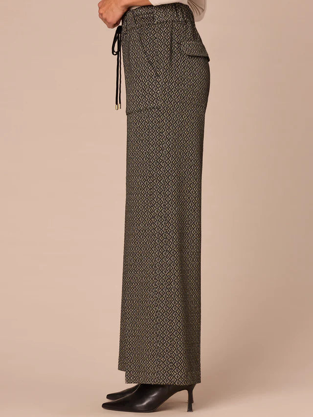 Democracy "Ab"leisure Print Wide Leg Pants