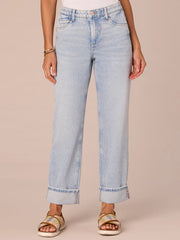 Democracy High Rise Boyfriend Jeans with Side Pockets