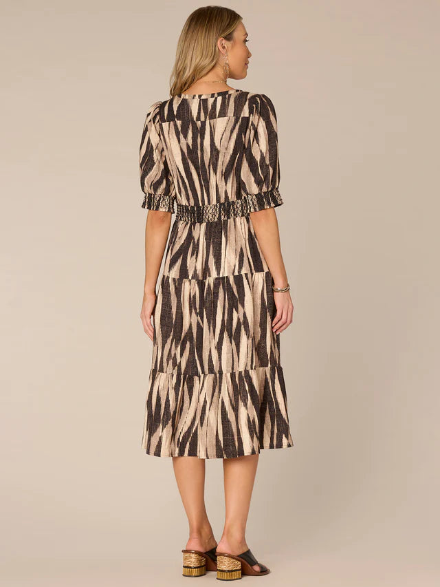 Democracy Elbow Sleeve Dress