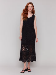 Charlie B. Crochet Maxi Dress