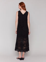 Charlie B. Crochet Maxi Dress