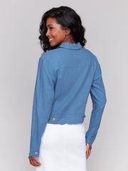 Charlie B. Solid Linen Jacket- 6 Colors!
