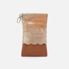 HOBO Facile Eyeglass Case- Saddle Stardust