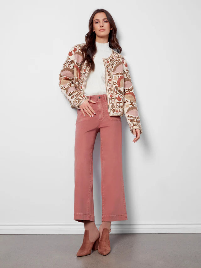 Charlie B. Embroidered Cotton Jacket- Ceremony