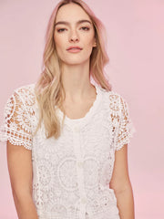 Charlie B. Crochet Cardigan