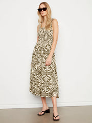 Charlie B. Printed Midi Dress