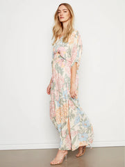 Charlie B. Dahlia Floral Maxi Dress