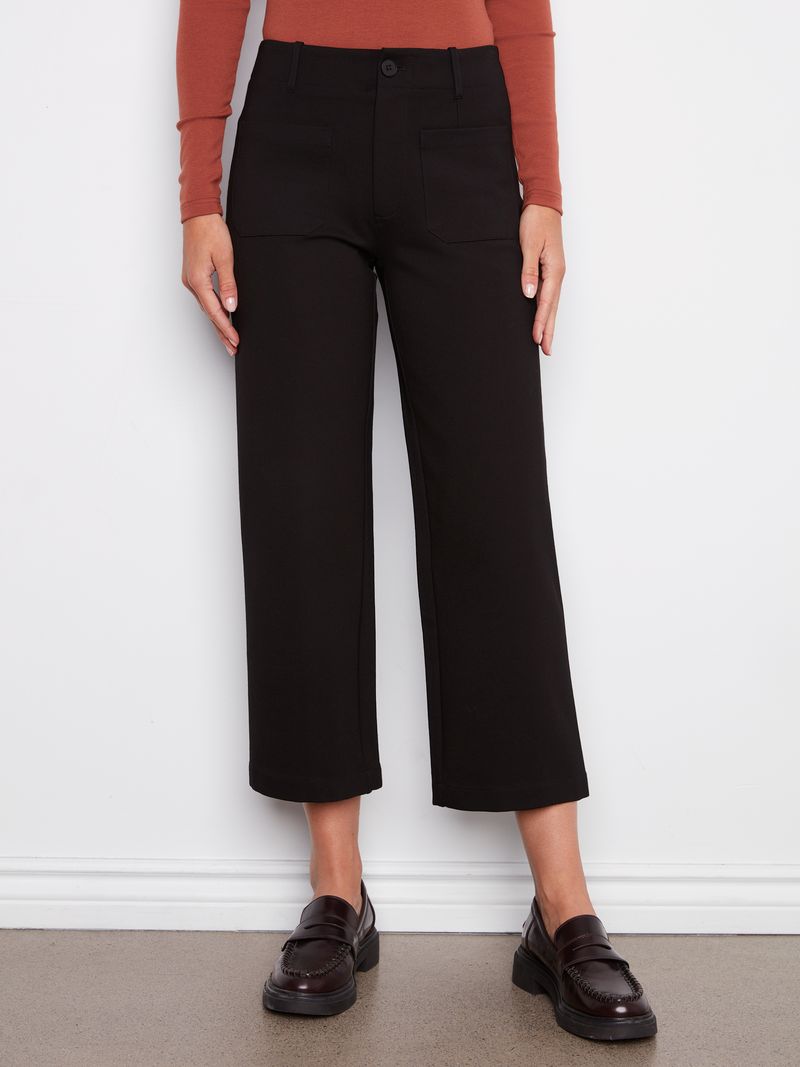 Charlie B. Wide Leg Ponte Pant