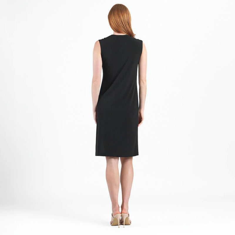 Clara Sun Woo Signature Side Slit Midi Dress