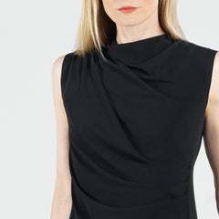 Clara Sun Woo Signature Side Slit Midi Dress