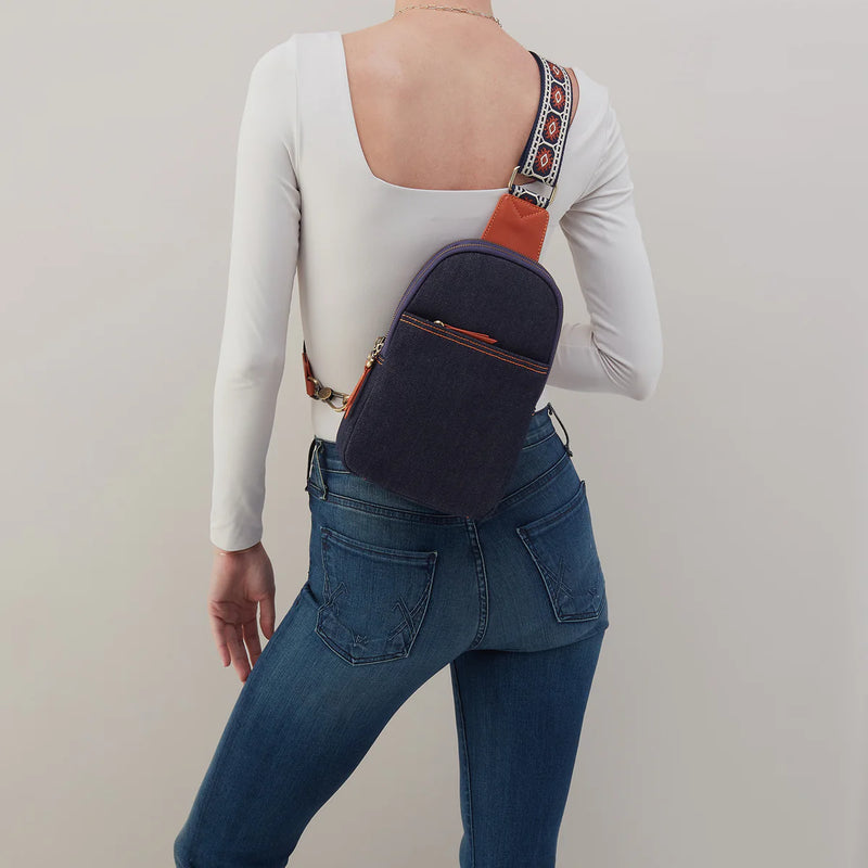 HOBO Cass Sling- Dark Denim