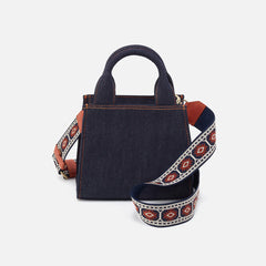 HOBO Cass Small Tote- Dark Denim