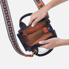 HOBO Cass Small Tote- Dark Denim