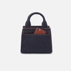 HOBO Cass Small Tote- Dark Denim