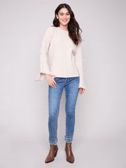 Charlie B. Cable Detail Sweater