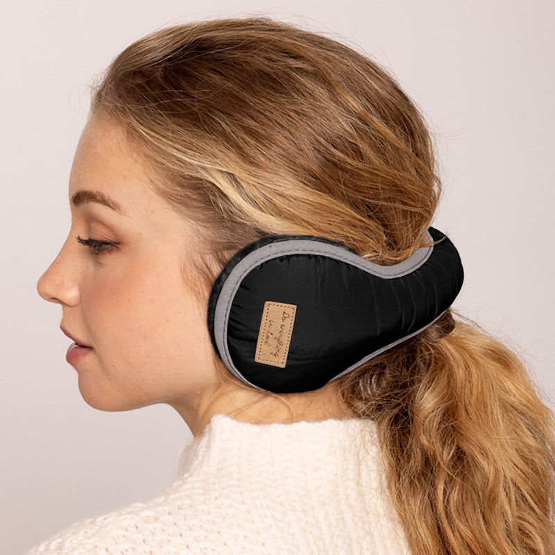 Faux Fur Lined Padded Earmuffs- Multipule Colors!