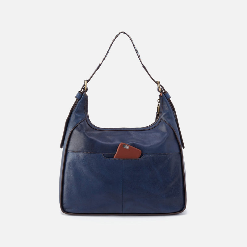 HOBO Bellamy Front Zip- Navy