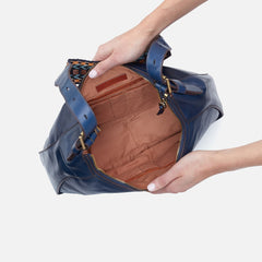HOBO Bellamy Front Zip- Navy