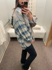 Kambrie Oversized Plaid Flannel