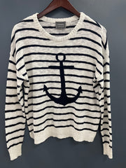 Anchors Aweigh Cotton Sweater