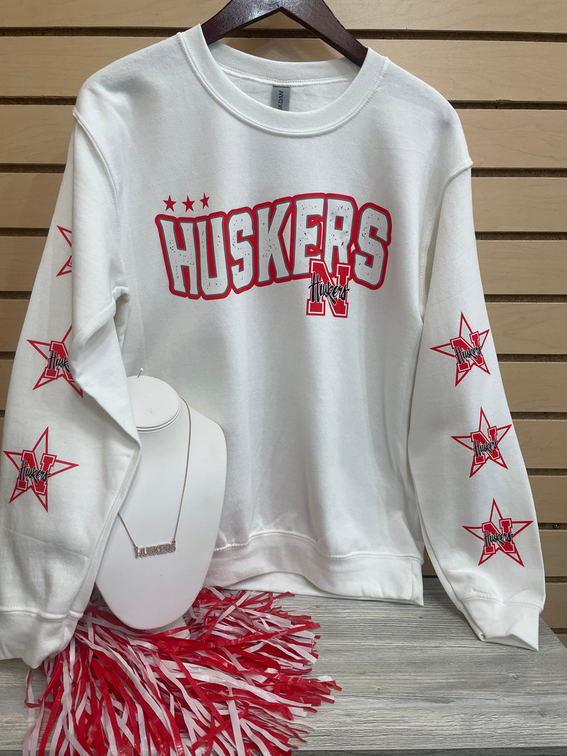 NE Husker Script Sweatshirt