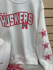 NE Husker Script Sweatshirt