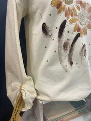 Kunky's Tayler Fall Floral Pullover
