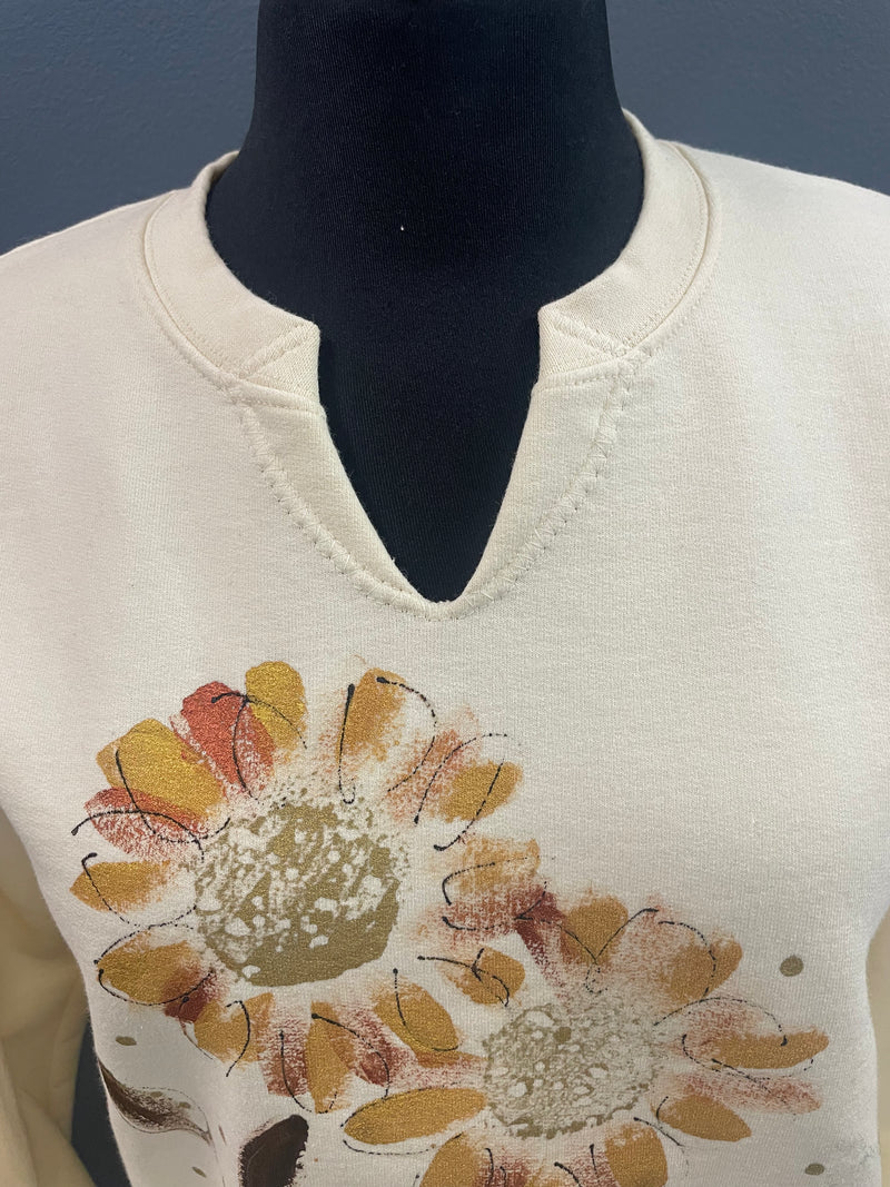 Kunky's Tayler Fall Floral Pullover