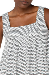 Liverpool Black/White Geo Tank