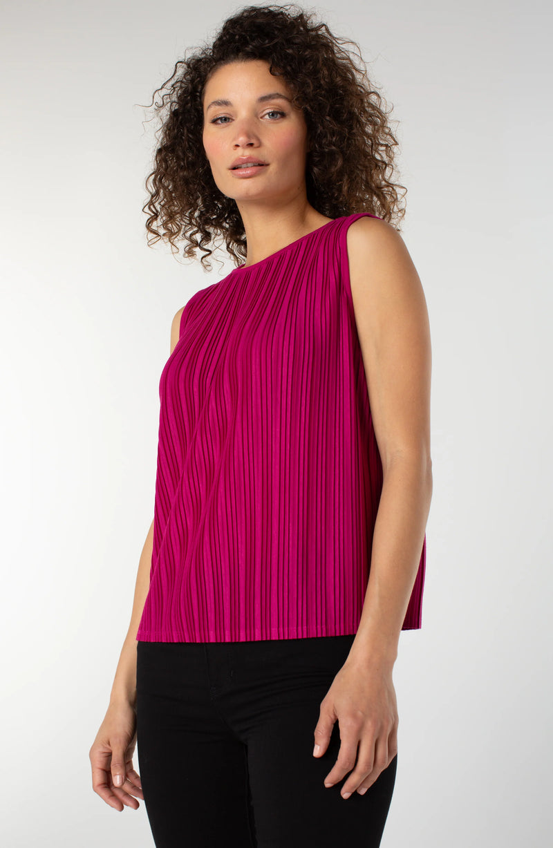 Liverpool Pleat Party Tank- 3 Colors