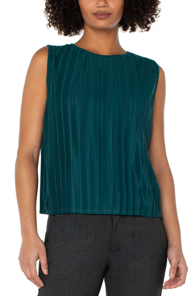 Liverpool Pleat Party Tank- 3 Colors